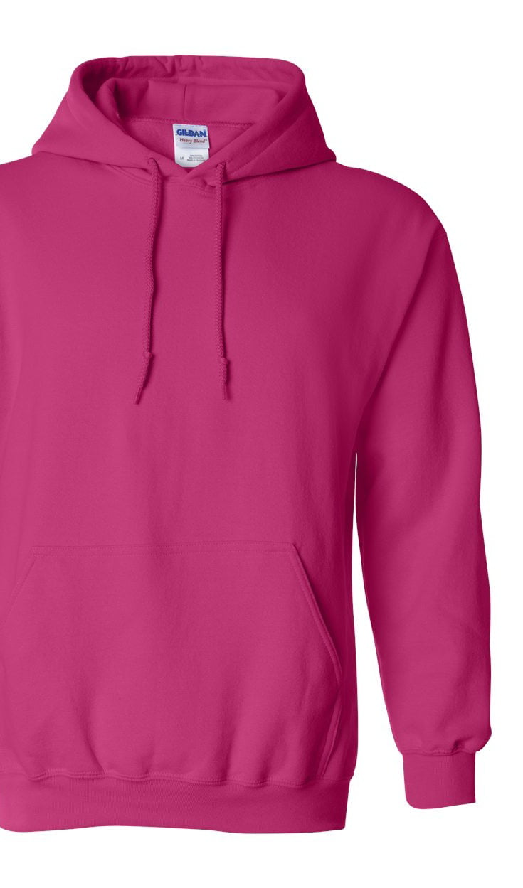 Download Safety Pink Gildan Plain Hooded Heavy Blend Sweatshirt ...