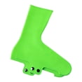 thumbnail image 3 of S SERENABLE Couvre-Chaussures de Vélo Antidérapants Imperméables Réduction de la Traînée Vert P, 3 of 9