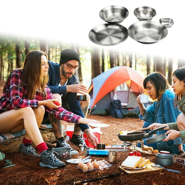 Camping dishes outlet walmart