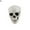 Style 6, variant on D-GROEE 2PCS Mini Plastic Skull Head Ornaments Halloween Party Decoration Pirate Cave Tomb Treasure Skull Figurine Decorative Statue