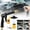 Black1, variant on Jet Nozzle Power Washer for Garden Hose, Pressure Washer Wand with Quick Connectors, Garden Water Hose Nozzle, for Car Washing Patio Driveway Outdoor Cleaning