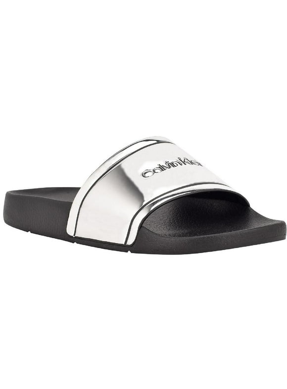 Calvin Klein Womens Sandals in Womens Shoes | Silver 