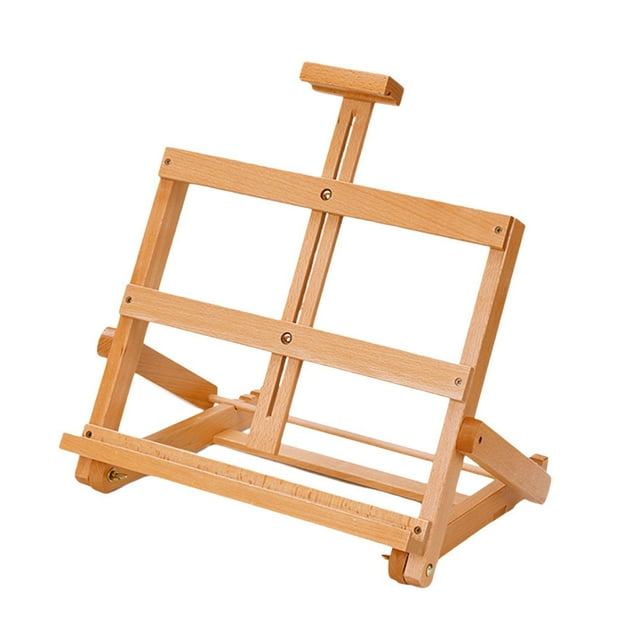 KLKCMS Tabletop Easel Stand Artist Easel Wooden Easels for Painters Adults Children