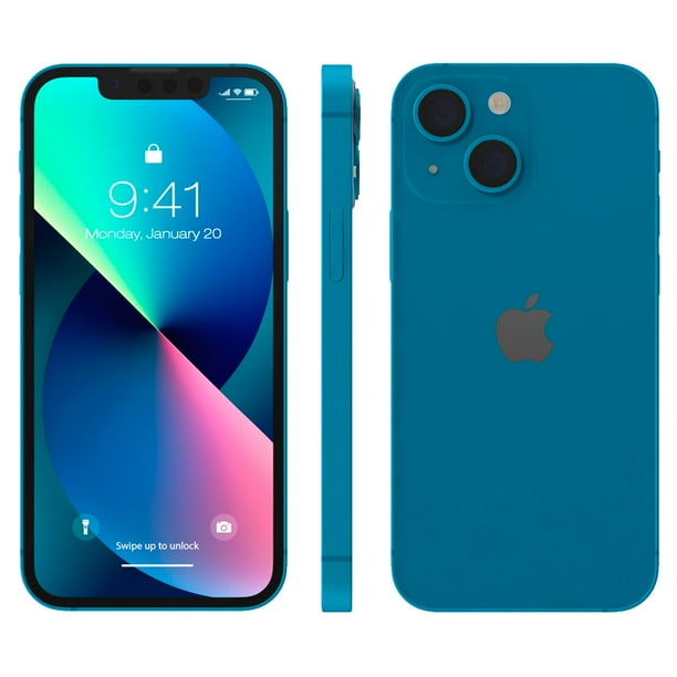Apple iPhone 13 Mini 128Gb Azul Reacondicionado Tipo A | Walmart