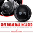thumbnail image 3 of Franklin Sports Tee Ball Guante - Guante de campo juvenil para diestros - Guante de béisbol de cuero sintético MLB - Guante listo para jugar (RTP) - Tiro a mano derecha de 9.5 pulgadas - MLB negro con, 3 of 5