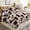 brownwhitecow, variant on MesaSe Plush Shaggy Fuzzy Duvet Cover Set Black White Cow Print Soft Crystal Velvet Twin Bedding Set (1 Faux Fur Duvet Cover + 1 Faux Fur Pillowcases)