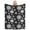 Snowflakes #02, variant on Winter Snowflakes Black Blanket Ultra Soft Warm All Season Christmas Decorative Fleece Blanket for Bed Chair Car Sofa Couch Bedroom 50"X40"