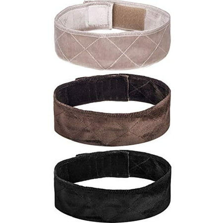 Own Hair Wraps - Zerone Adjustable Velvet Hair Band Flexible Velvet Wig Grip Scarf Head Wrap Headband