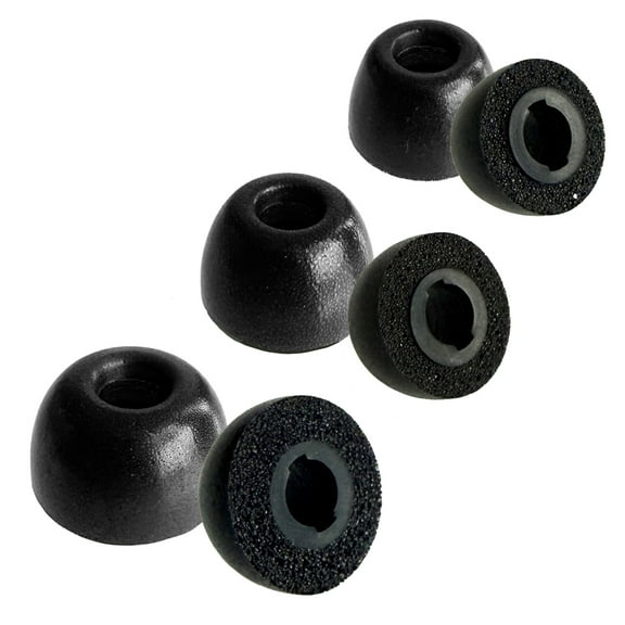 TENNMAK Replacement Foam Ear Tips for JBL Live Pro 2 / JBL Tune Buds/JBL Vibe Buds/JBL Live Beam 2 & 3 / JBL Tour Pro 2 & 3 Wireless Earbuds