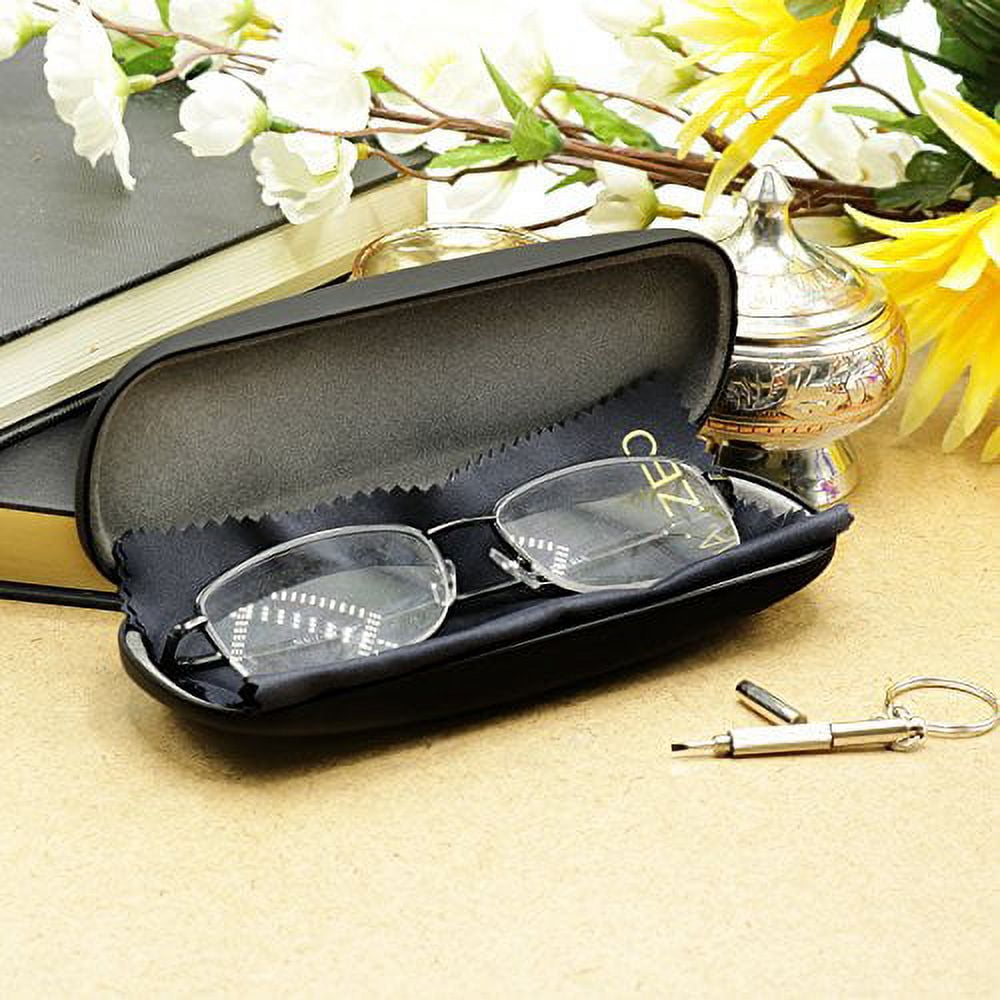 Yesbay Eyewear Case Exquisite Pattern Rust-proof Metal Cute Cartoon Eyeglass Case Reading Glasses Box Home Supplies, Size: One Size