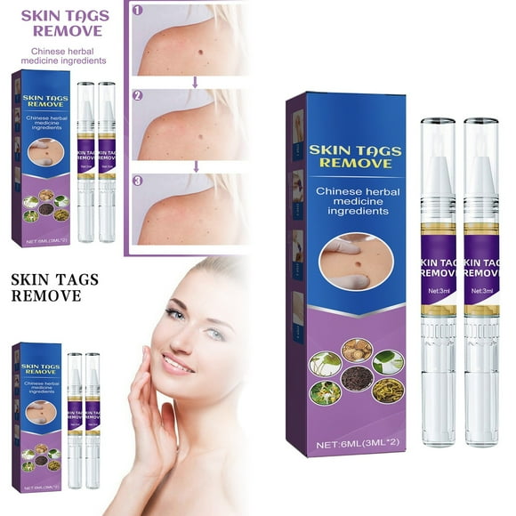 Facial Skin Care Products Removing Body Skin Growths Hands Feet Face Flesh Flesh Neck Brush Wart Liquid Skin Cleaning !