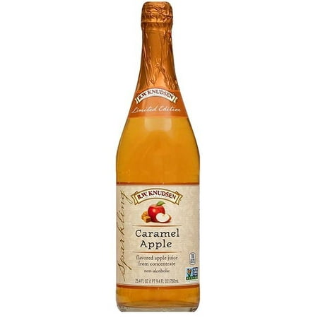 R.W. Knudsen Sparkling Juice, Caramel Apple, 25.4 Fl Oz, 1
