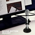 thumbnail image 4 of 2pcs Adjustable Desktop Mic Stand With Base Adjustable Table Mic Stand Microphone Stand Boom Mic Stand Desk Mic Stand Mic Holder, 4 of 6