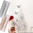 thumbnail image 1 of Xihbxyly Ofertas de Caja Abierta Liquidación Devoluciones En Almacén Nuevas Decoraciones Navideñas de Malla Hueca, Decoraciones de Mariposas de Simulación, Decoración para Árbol de Navidad, 1 of 6
