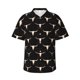 thumbnail image 1 of Balery Western Cowboy Camisas hawaianas de manga corta para hombre, camisas playeras de corte holgado, camisas de vacaciones con botones,Medium, 1 of 7