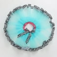 thumbnail image 5 of Povozer Baby Girls Tutu Skirt Princess Fluffy Soft Tulle Ballet Birthday Party(Sky Blue,9-11Y), 5 of 5