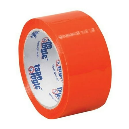 Tape Logic Orange Carton Sealing Tape 2" X 55 Yard (36 Roll/Case)