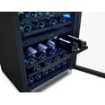 thumbnail image 3 of Zephyr Bwn24c02ag Brisas 24" Wide 46 Bottle Capacity Built-In Or Freestanding Wine Cooler, 3 of 6