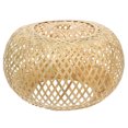 thumbnail image 1 of Shisuyan 1pc Bamboo Craft Lampshade Light Cover Accessory Indoor Hanging Lamp Cover, 1 of 9