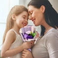 thumbnail image 6 of Linnome Valentine's Day Romantic Soap Flower Bouquet Gift Box Carnation Rose Imitation Bouquet for Sweetheart Gift Needs, 6 of 9