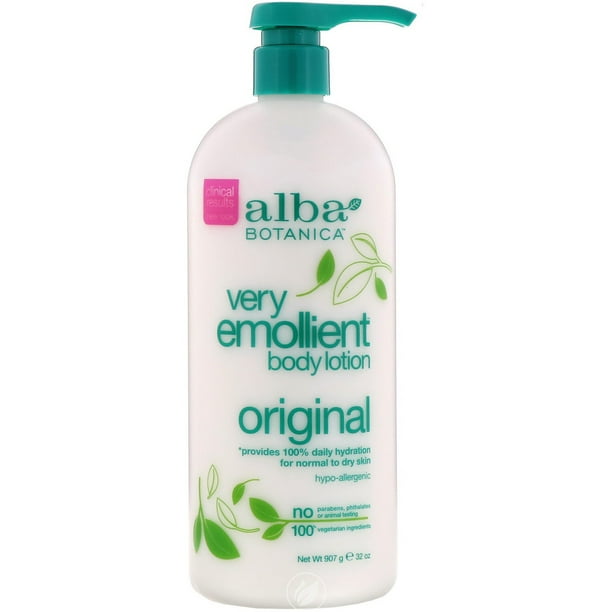 Alba Botanica Very Emollient Body Lotion Scented 32 Ounce - Walmart.com - Walmart.com
