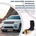 thumbnail image 5 of 2Pcs Air Suspension Strut Elbow Fitting Connectors Fit for Grand 2011-2020 68029912AE 68029902AE, 5 of 5