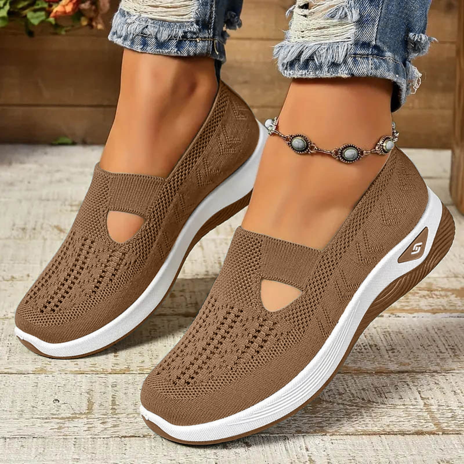 YLYL Womens Slip on Walking Shoes for Hiking Surfing Kayaking Cruise Ship Essentials Cruise Ship Essentials