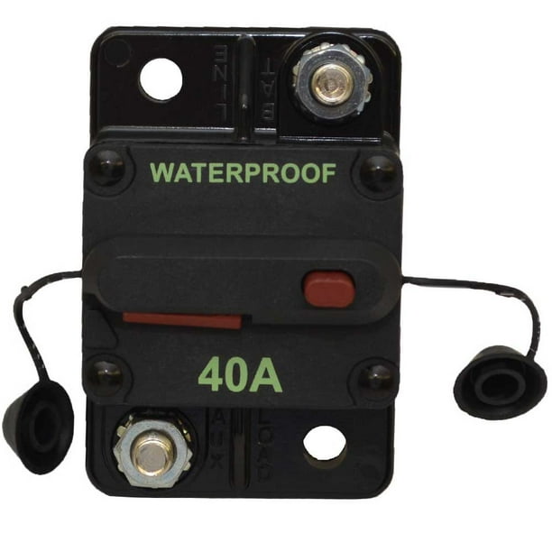 Trimax Boat Trolling Motor Circuit Breaker MX36GCA 40 40 Amp Manual Reset