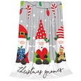 thumbnail image 2 of Balery Merry Christmas Gnome1 Manta de Felpa Suave y Acogedora – Cobija de Franela Aterciopelada para Cama, Lavable y Cálida para Sofá, Mascotas, Transpirable-80"x60", 2 of 7