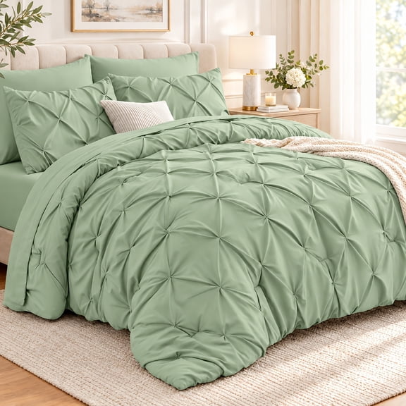 3Pcs Queen Tufted Comforter Set