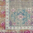 thumbnail image 3 of 8â€™ x 10â€™ Gray Distressed Ornamental Area Rug, 3 of 7