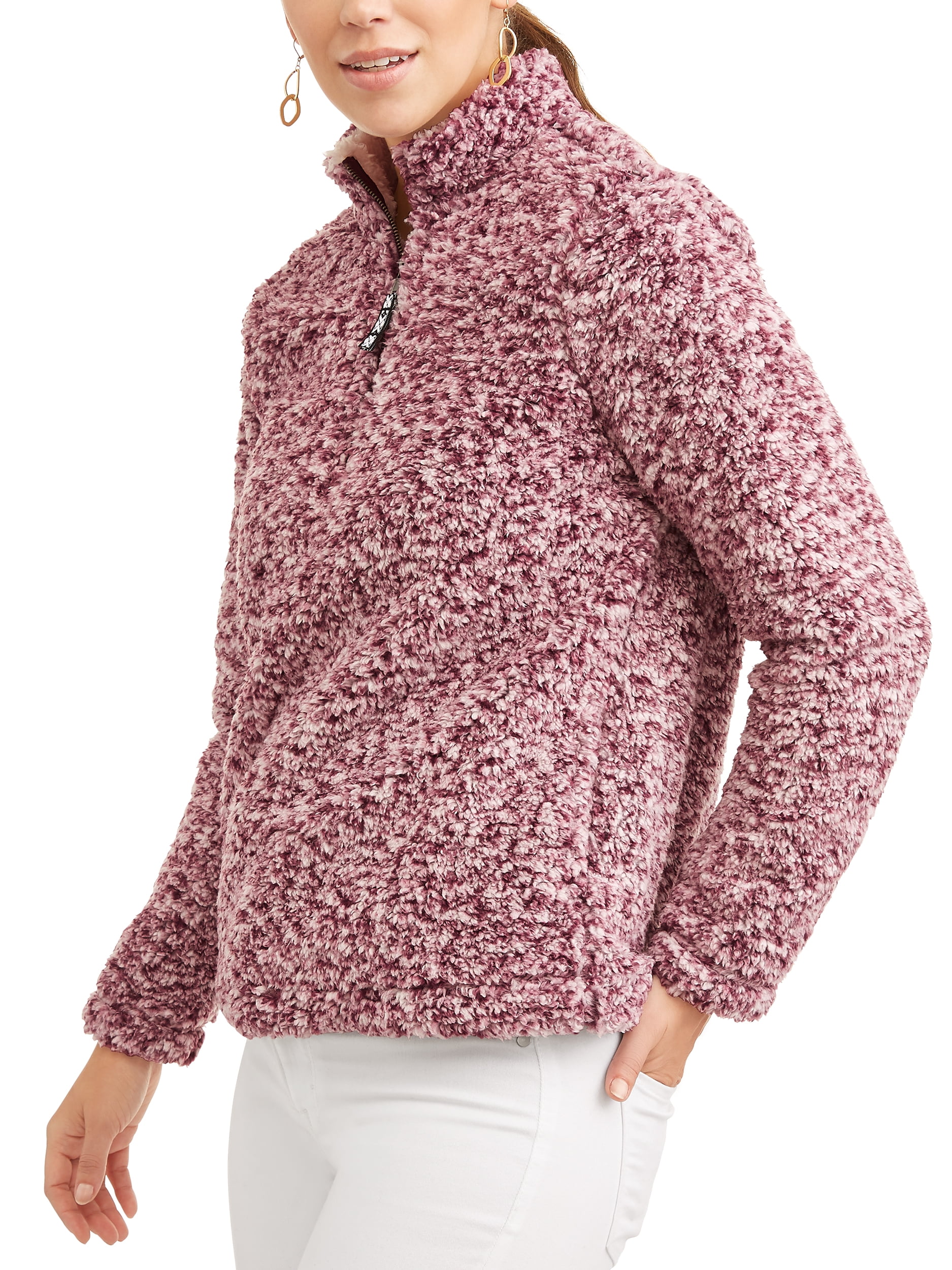 Walmart snow tipped fleece best sale jacket