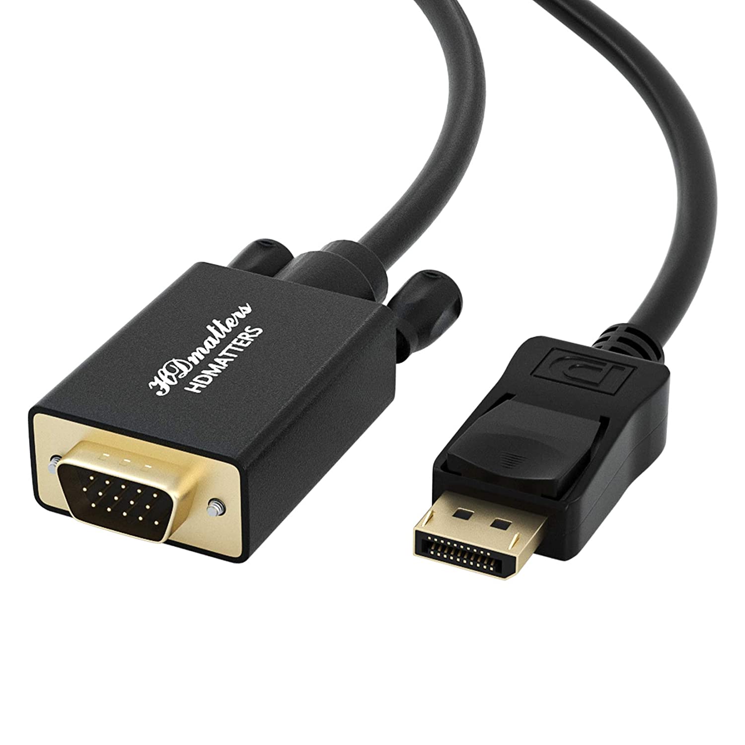 Displayport to VGA Adapter Video Cable 