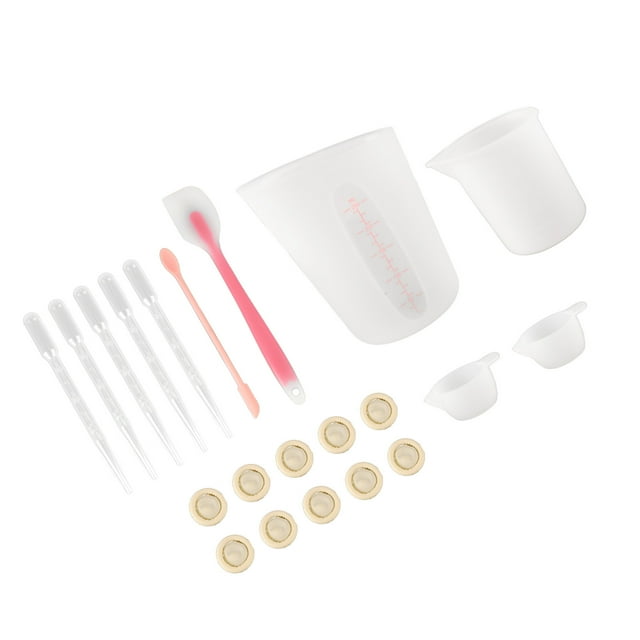 Silicone Resin Measuring Cups Tool Kit, Spatula Pipettes Resin Mixing Tool Set DIY Resin Crafts Tool Set For Mixed Resin, Paint And Resin Crafts
