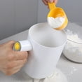 thumbnail image 4 of Gnmfd Handheld Battery Operated Flour Sifter Stainless Steel Mesh Shaker, 4 Cup Large Capacity Powder Strainer for Baking Cake Cooking, One-Hand Quick Operation Easy Clean Kitchen Tool, 4 of 8