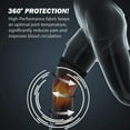 thumbnail image 3 of Rodilleras de compresión POWERLIX (par): la mejor rodillera para el dolor de rodilla para hombres y mujeres. Soporte para correr, baloncesto, voleibol, levantamiento de pesas, gimnasio, entrenamiento, 3 of 5