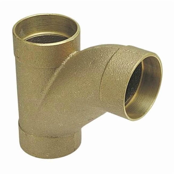 Nibco DWV Long Turn Tee Wye,Cast BRZ,2" 812 2