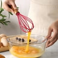 thumbnail image 3 of Juego de mini utensilios de cocina de 2 piezas: utensilios de cocina de silicona con mangos de madera, 3 of 5
