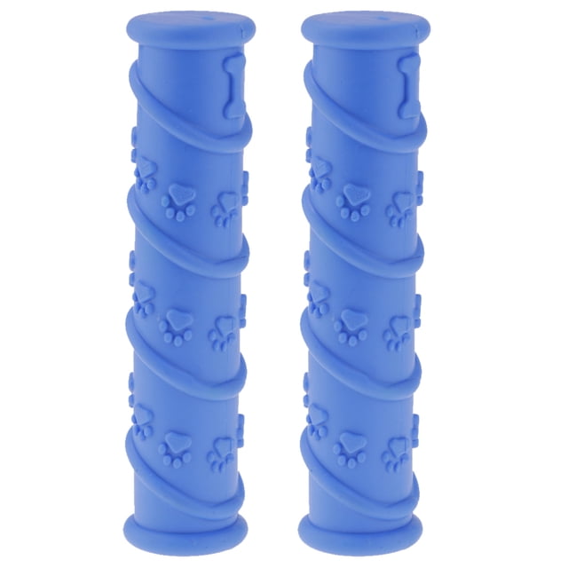 2pcs perro masticar juguete de goma juguete mor palo resistente a mordedura juguetes para masticar azul, verde Sunnimix Pet Dog Rubber Tooth Stick
