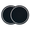 thumbnail image 1 of Car Accessories Auto Parts Products Car-Coasters For Cup Holders, Universal Bling Water-Coaster And Crystal Rhinestone Cup Holders Cute Car Interior Accessories, 1 of 2