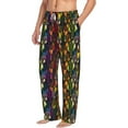 thumbnail image 2 of Daiia Colorful Dreamcatcher Men's Sleep Pant with Pockets and Drawstring,Pajama Pants-Large, 2 of 9