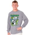 thumbnail image 5 of Popeye Characters Kanji Comic Panel Men's Long Sleeve Tee T Shirt Brisco Brands X, 5 of 6