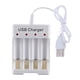 thumbnail image 1 of de Batería Recargable de con 4 Ranuras, Alimentación USB, 1 of 7