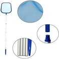 thumbnail image 5 of Blue Leaf Skimmer Net for Pools & Hot Tubs | Fine Mesh Pool Rake with 153cm Aluminum Extension Pole | Lightweight Plastic Frame | Debris Removal Tool for Leaves & Small Particles, 5 of 7