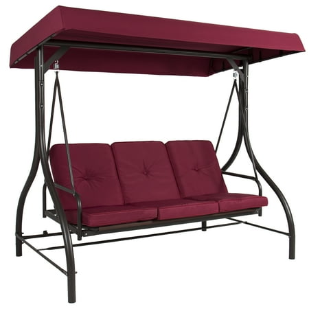 Best Choice Products 3 Seat Patio Porch Swing Walmart Com