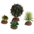 thumbnail image 4 of Succulent Plant Home Ornament Reptile Habitat Decoration Aquarium Fish Terrarium Landscape Decor 1, 4 of 9