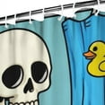 thumbnail image 2 of Skeleton in Shower 84x72in Shower Curtain,Bathroom Decorative Shower Curtains Set with 12 Hooks,Modern Waterproof Washable Shower Curtain, 2 of 4