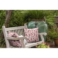 thumbnail image 3 of Simply Daisy 20" x 20" Aurora Polyester Indoor/Outdoor Throw Pillow, Coral, 3 of 3