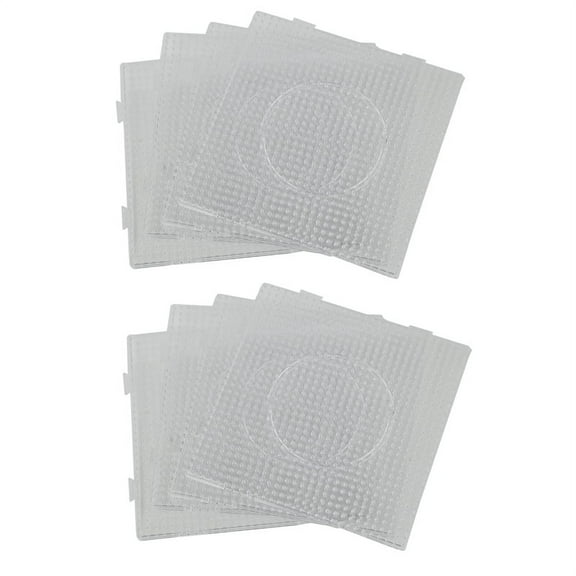 8Pcs ABC Clear 145X145mm Square Large Pegboards Board for Fuse Bead