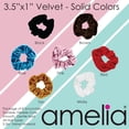 thumbnail image 6 of Amelia Beauty Products, Tan Scrunchies, 3.5in Diameter, Gentle on Hair, Strong Hold, No Snag, No Dents or Creases. 8 Pack, 6 of 8